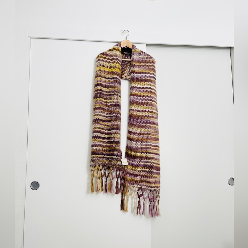 NWT Free People All Mine Woven Chunky Knit Scarf